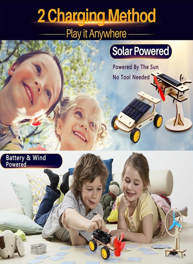 SCAEMO STEM Kits for Kids Ages 8-10-12-14, Stem Toys for Boys Age 8-12, Science Projects, Solar Car Building Kits, Activities Engineering Kit, Gifts for 8 9 10 11 12 Year Old Boys - Image 2